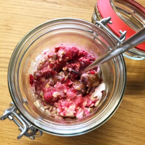 overnigt oats raspberry